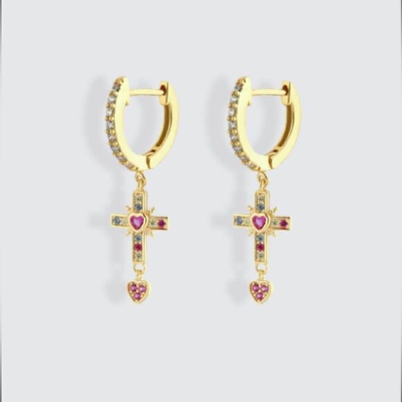 Vintage style earring A80 - Picture 1 of 3